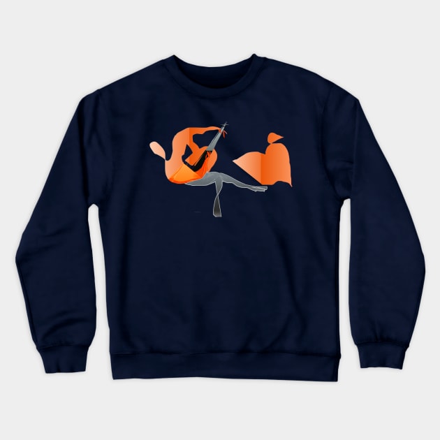 Duet Crewneck Sweatshirt by mindprintz